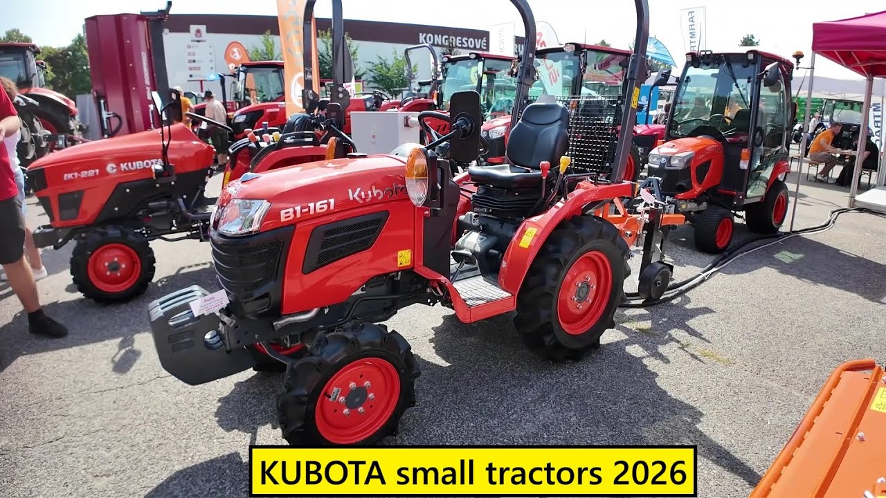 KUBOTA small tractors 2026