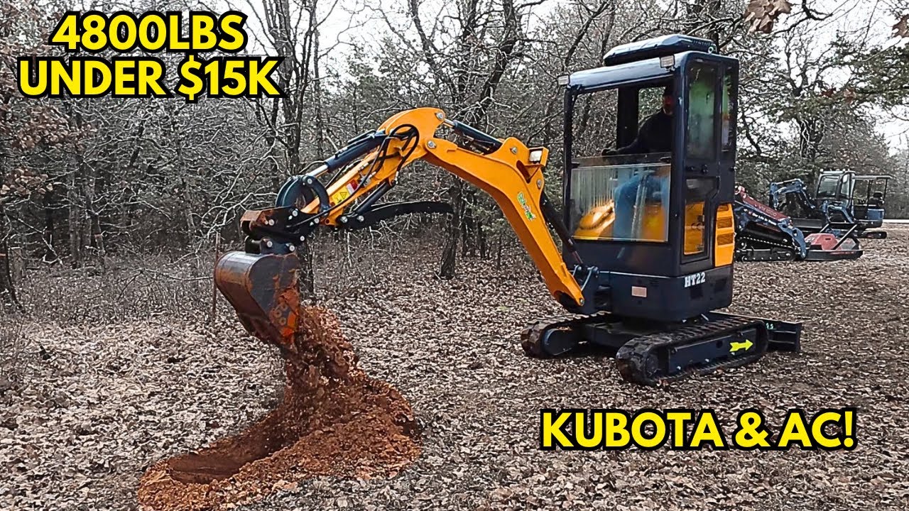 Hightop HT22 - Is This the Cheapest Kubota Diesel 2.2 Ton Mini Excavator?
