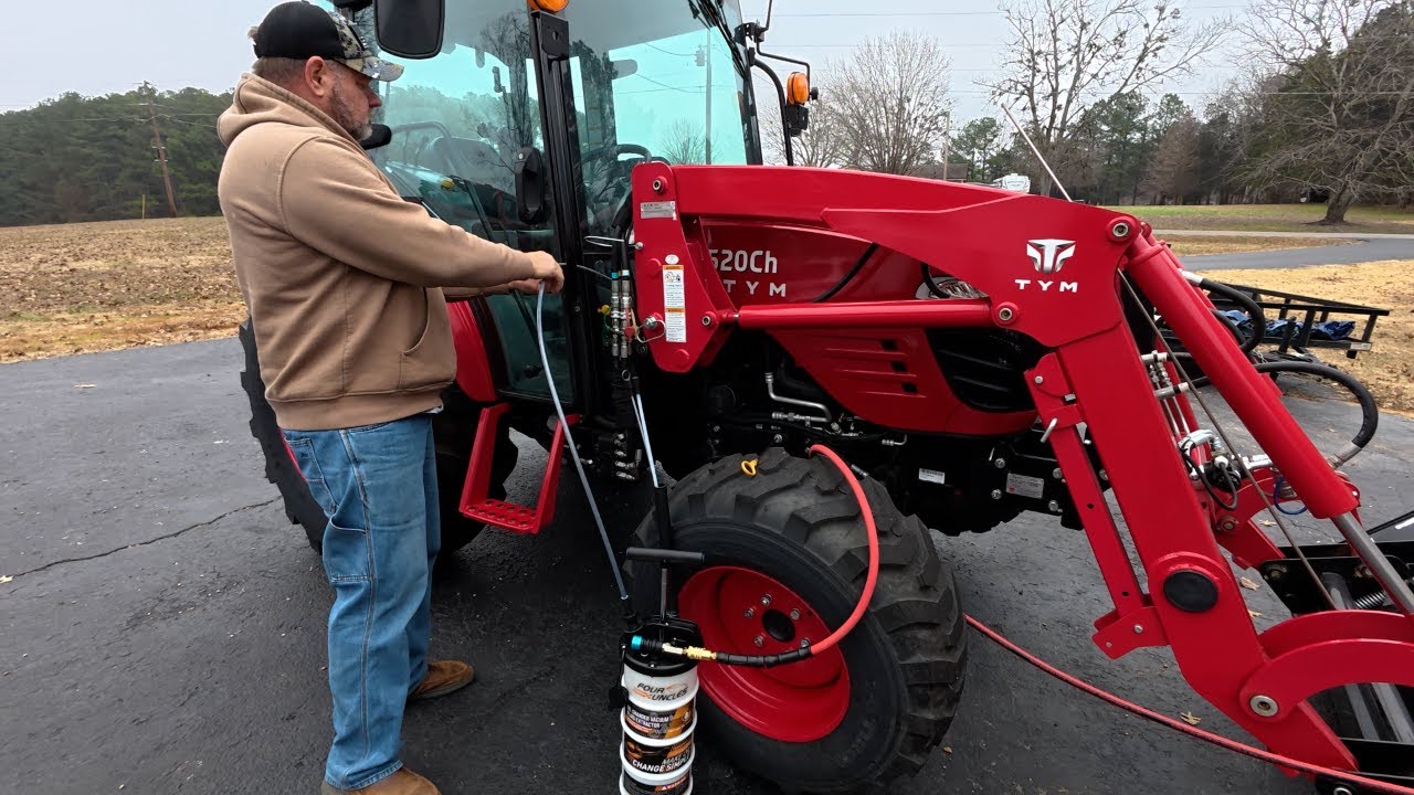 Tractor Engine Oil & How to Change It Fast - What Oil Do I Use