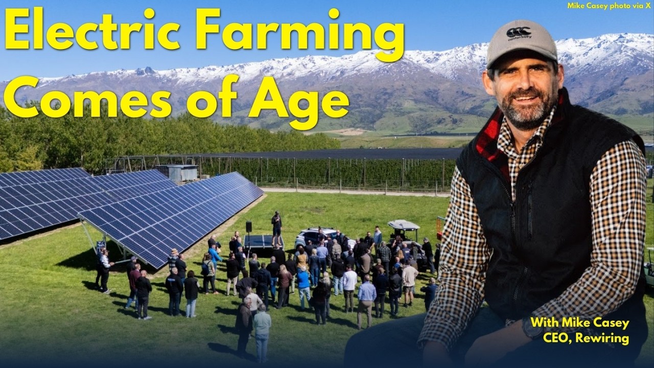 Electric Farm Machinery Now Cheaper Than Diesel Equipment
