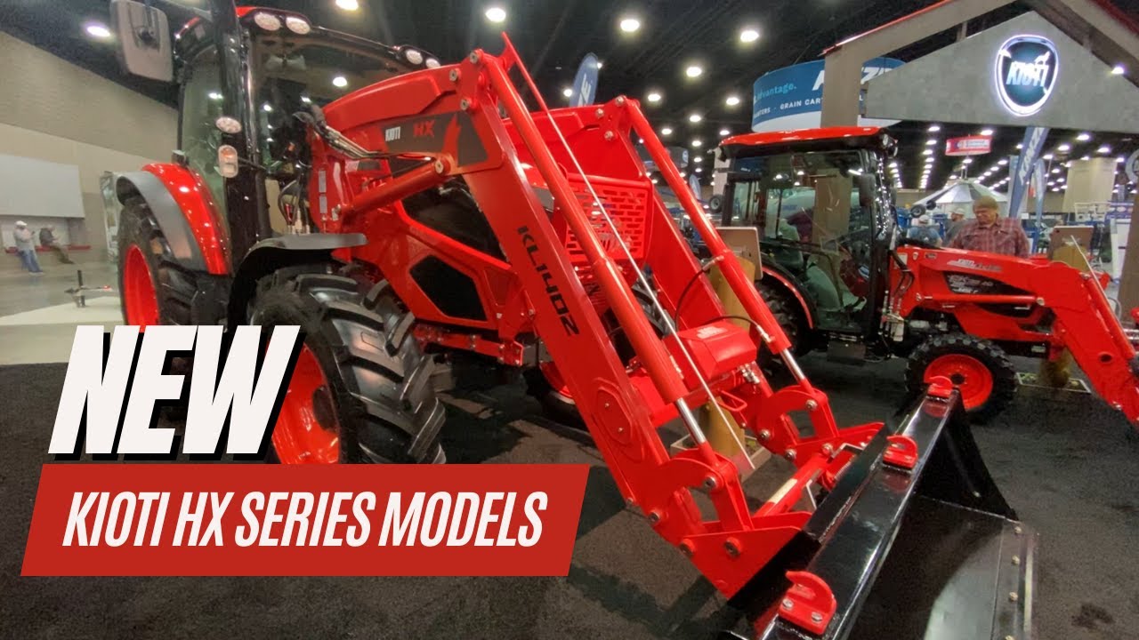 NEW KIOTI HX1402 Tractor — New 130 and 140 HP Models