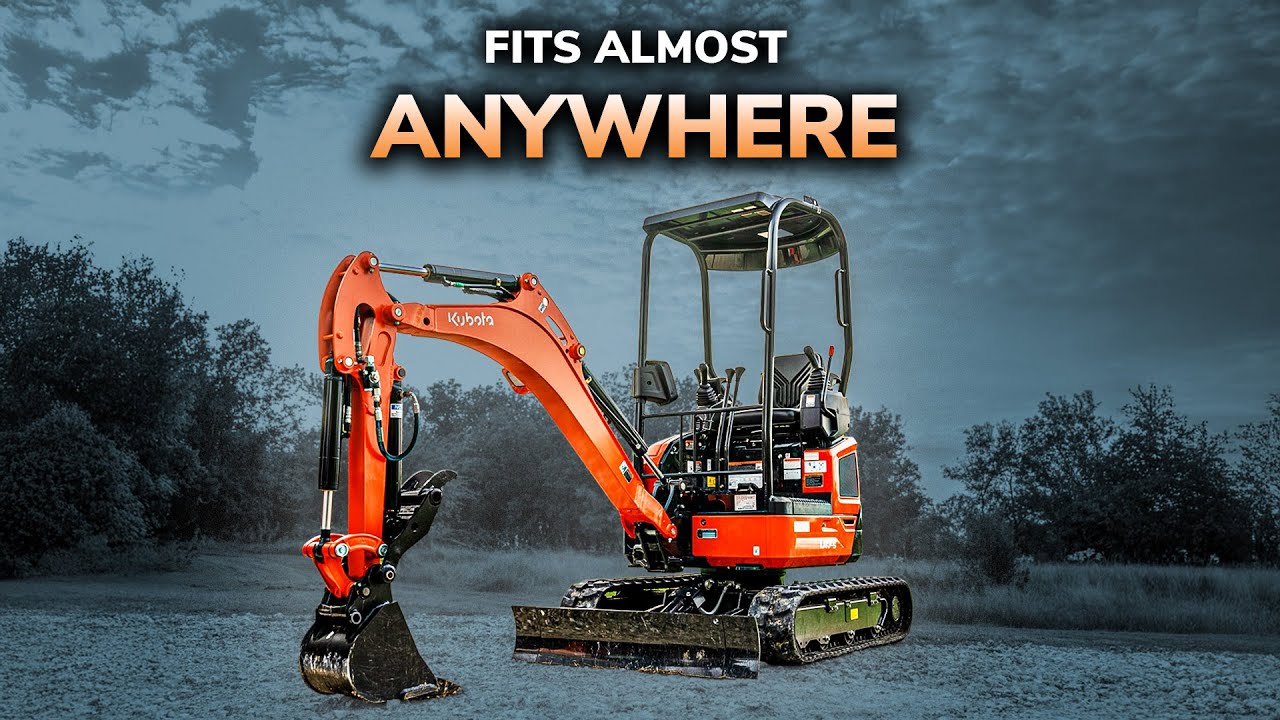 Kubota’s New U17-5 Mini Excavator Squeezes into Tight Spaces