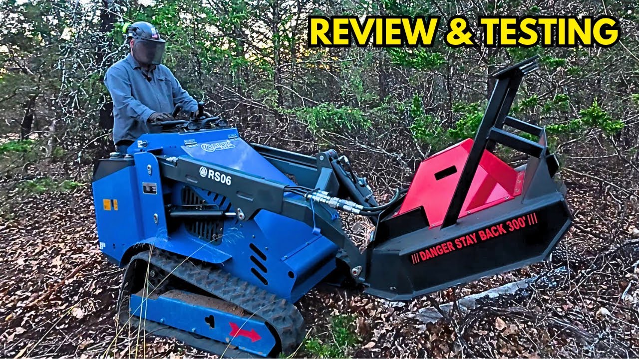 Mini Skid Steer Review Rippa RS06-1   What Is It REALLY like?
