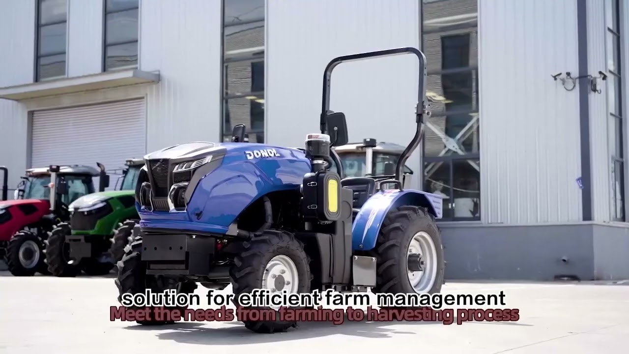 50HP “Narrow-Body King” Tractor | Greenhouse & Orchard Expert | Surprisingly Flexible!