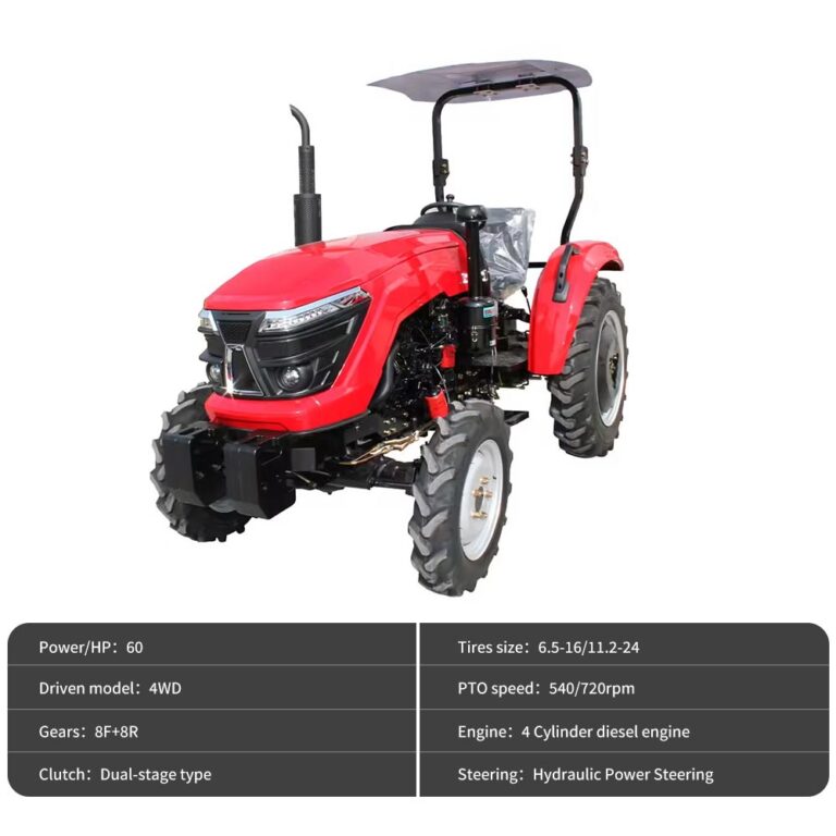 3 viisi, kuidas PARIM OEM 60 HP traktorite tarnija QL-604E lahendab 2026. aastal põllumajandusprobleeme 4 45 2
