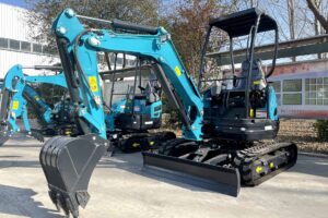 Mini excavadora de 1 tonelada