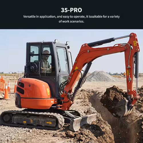 Экскаватор 3,5 тонны QL-35PRO 3 3.5T Excavator QL-35PRO — изображение 3