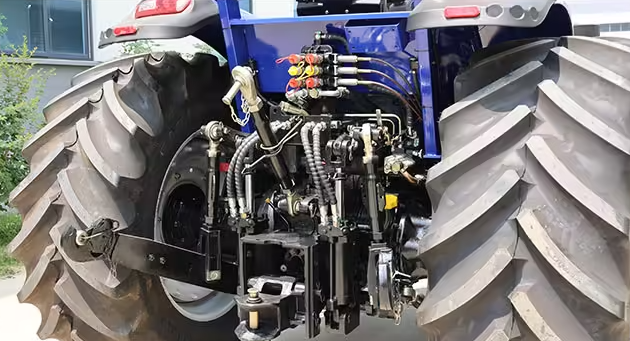 Heavy Chassis Tractor Rated by Farmers and Builders 3 chinese mini excavator