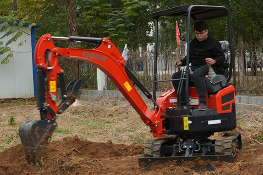 minigravemaskine til salg