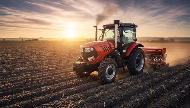 180HP Фермерский трактор QL-1804F 10 16 2