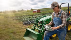 tractor with front loader