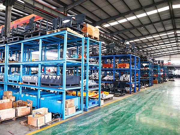 Machinery parts production area