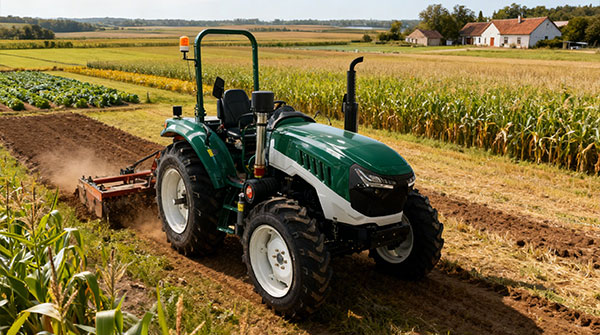 Tractor used for a private or small farm project