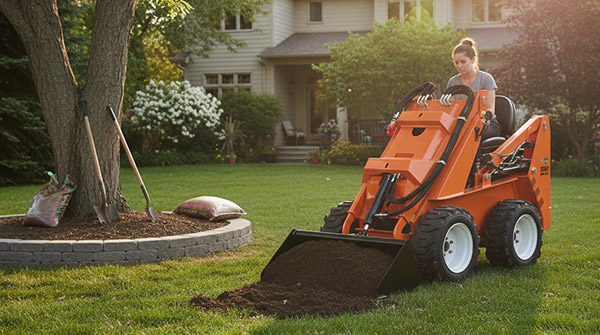 Skid steer loader for private and contractor projects
