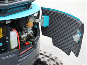 Chinese Mini Excavator Manufacturer 47 Engine Compartment 3