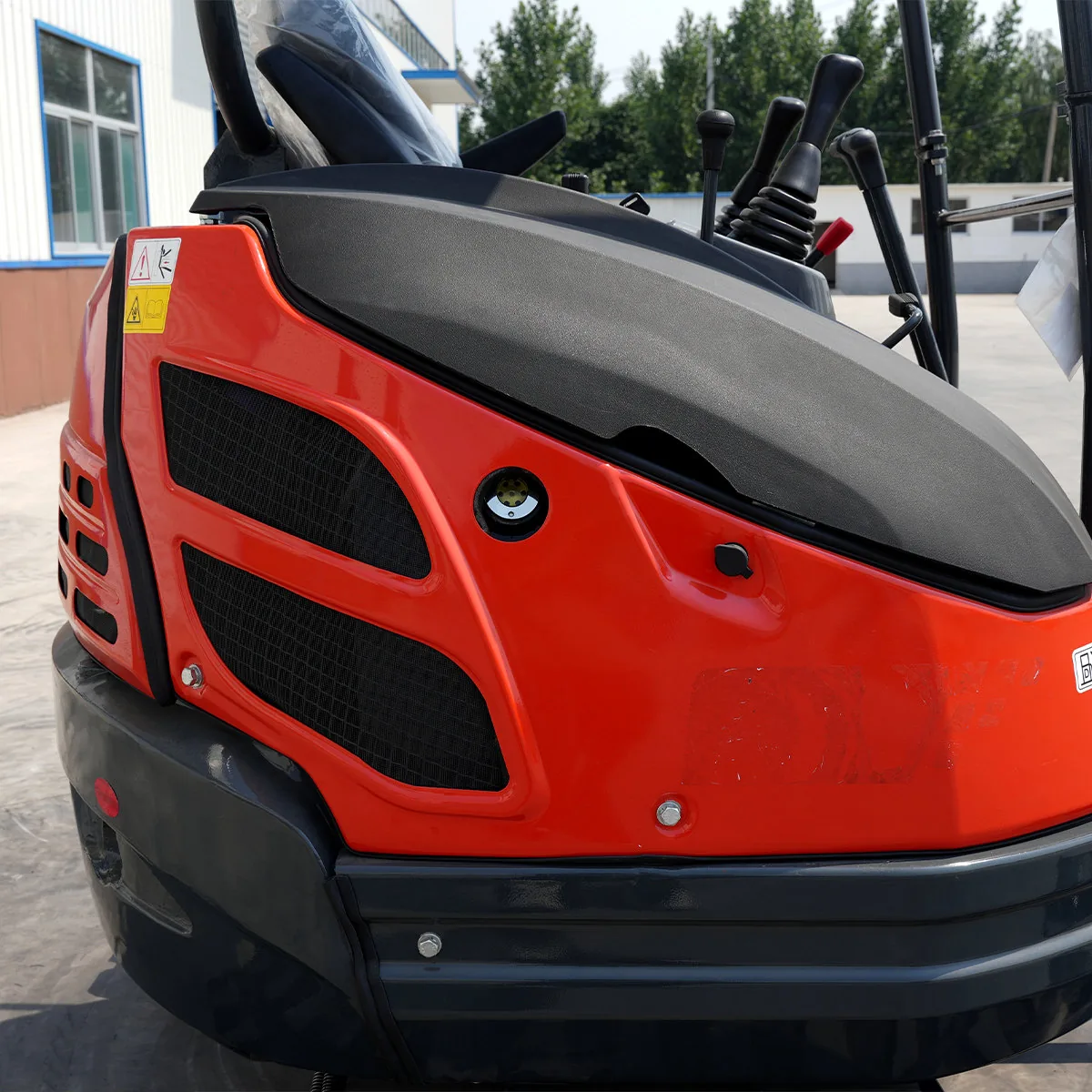 Rear Engine Hood